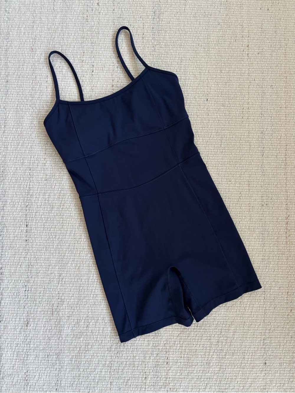 | Fabletics | ‘Motion365+ Short Jumpsuit’ in the color Deep Navy